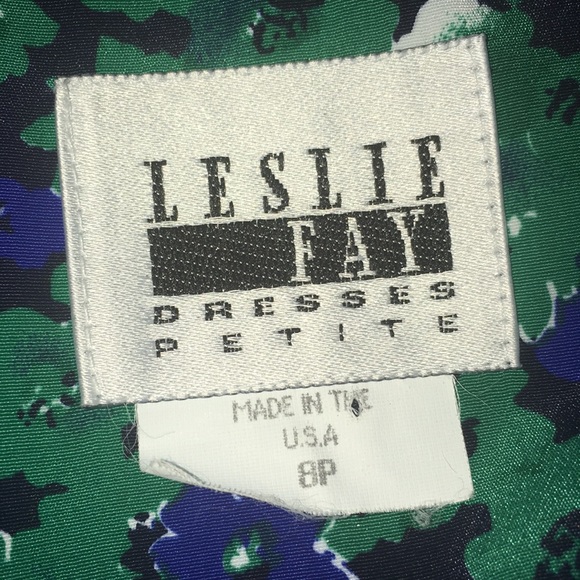 Vintage Leslie Fay Floral Skirt Set - Picture 7 of 7